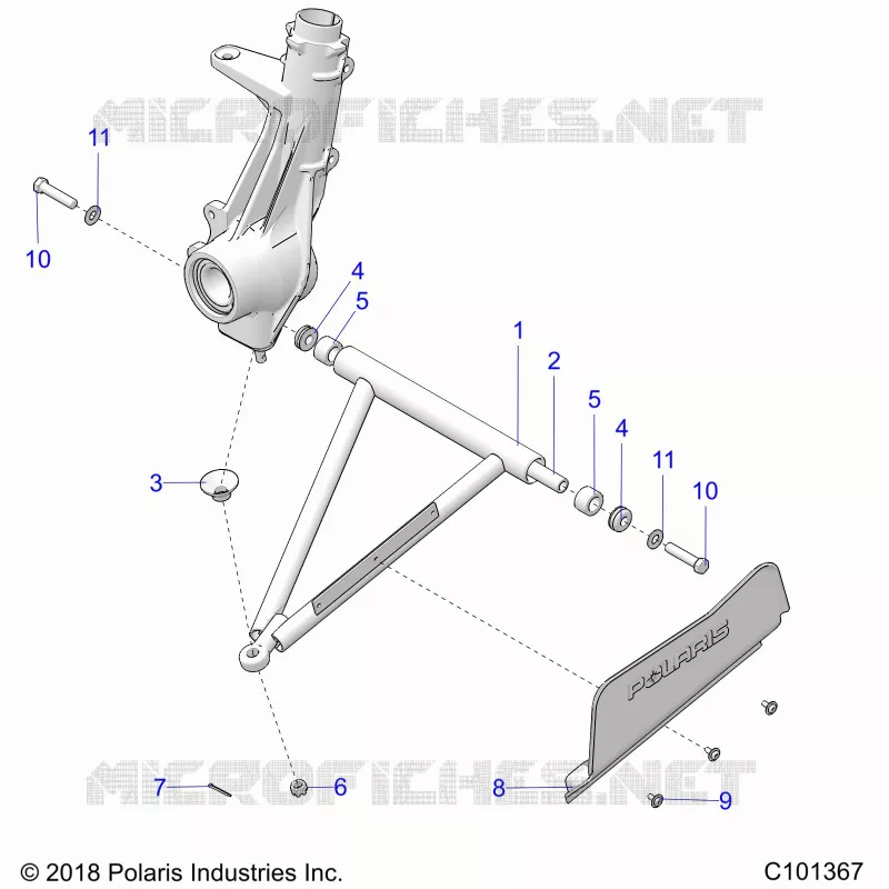 SUSPENSION, A-ARM AND STRUT MOUNTING