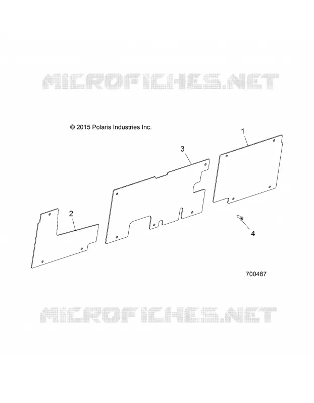 BODY, WHEEL WELL PLATES