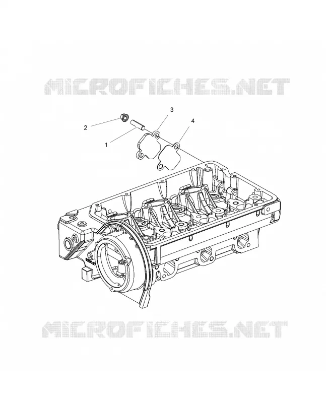 ENGINE, FUEL PUMP FITTING COVER