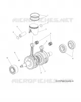 ENGINE, PISTON AND CRANKSHAFT