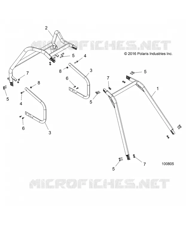 CHASSIS, CAB AND SIDE BARS