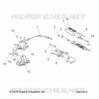 ENGINE, EXHAUST VALVE ASM. AND ACTUATOR -S24TLC8RS/8RE (C601475)