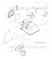 ENGINE, AIR INTAKE