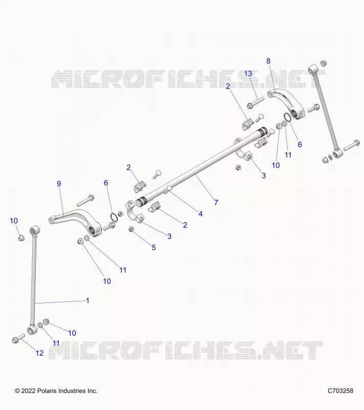 SUSPENSION, REAR STABILIZER BAR