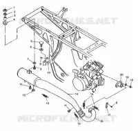 EXHAUST SYSTEM XPLORER 400L W97CC38C (4939753975A012)