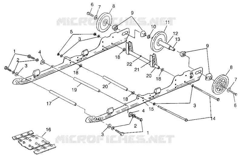 SUSPENSION SUPER SPORT 0970761 (4937643764B008)