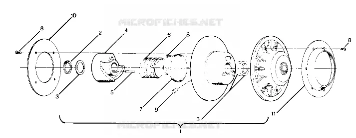 DRIVEN CLUTCH 500 AND 500 CLASSIC (4919251925016A)