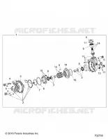 DRIVE TRAIN, FRONT GEARCASE (FROM 9/5/2019)