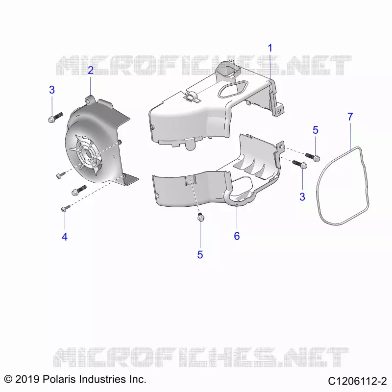 ENGINE, FAN COVER AND SHROUD