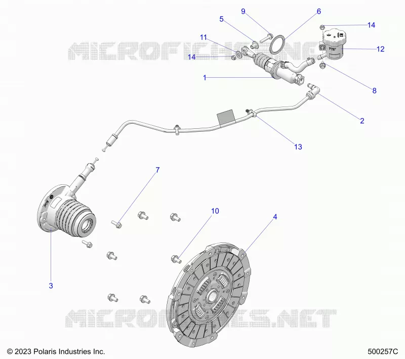 DRIVE TRAIN, CLUTCH MANUAL- T24AAFGD (500257C)