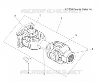DRIVE TRAIN, PROP REAR SHAFT