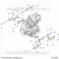 ENGINE, MOUNTING