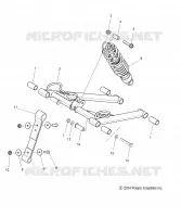 SUSPENSION, FRONT TORQUE ARM