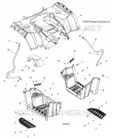 REAR BODYWORK CAB AND FOOTWELL
