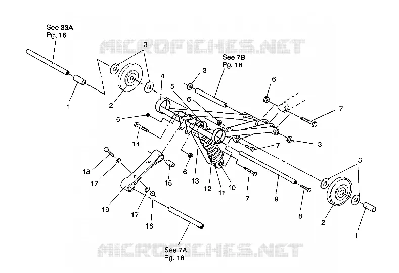 FRONT TORQUE ARM LITE/0933433,STARLITE/0933427 AND  LITE DELUXE/09 (4922972297017A)