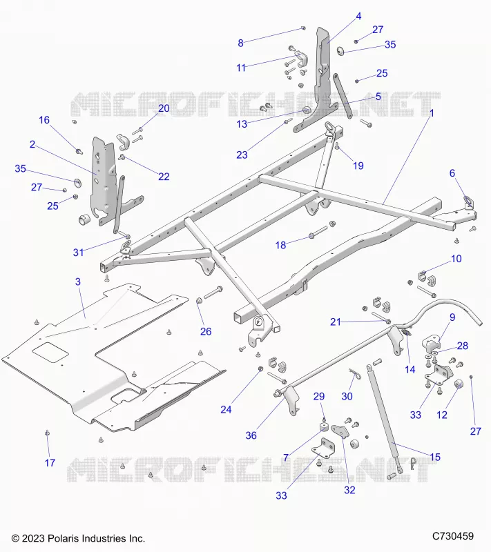 BODY, BOX MOUNTING