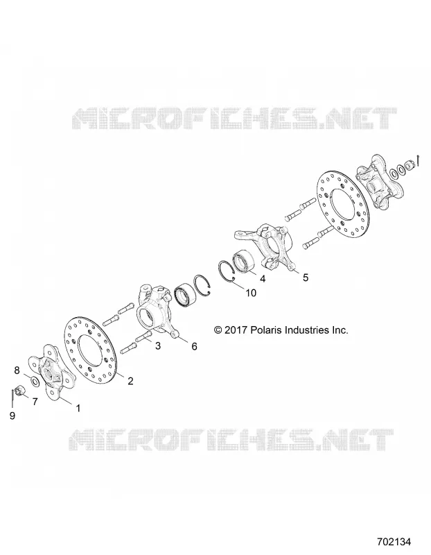 FRONT SUSPENSION CARRIER AND HUB