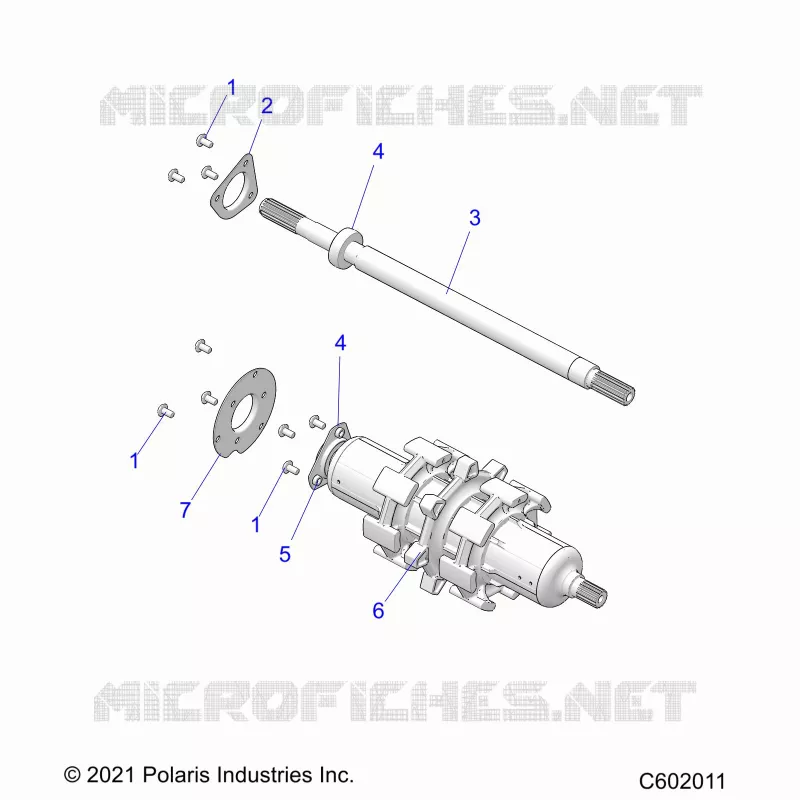 DRIVE TRAIN, JACKSHAFT AND DRIVE SHAFT