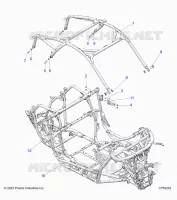CHASSIS, CAB FRAME 