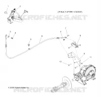 PARKING BRAKE (BUILT AFTER 1/15/07)