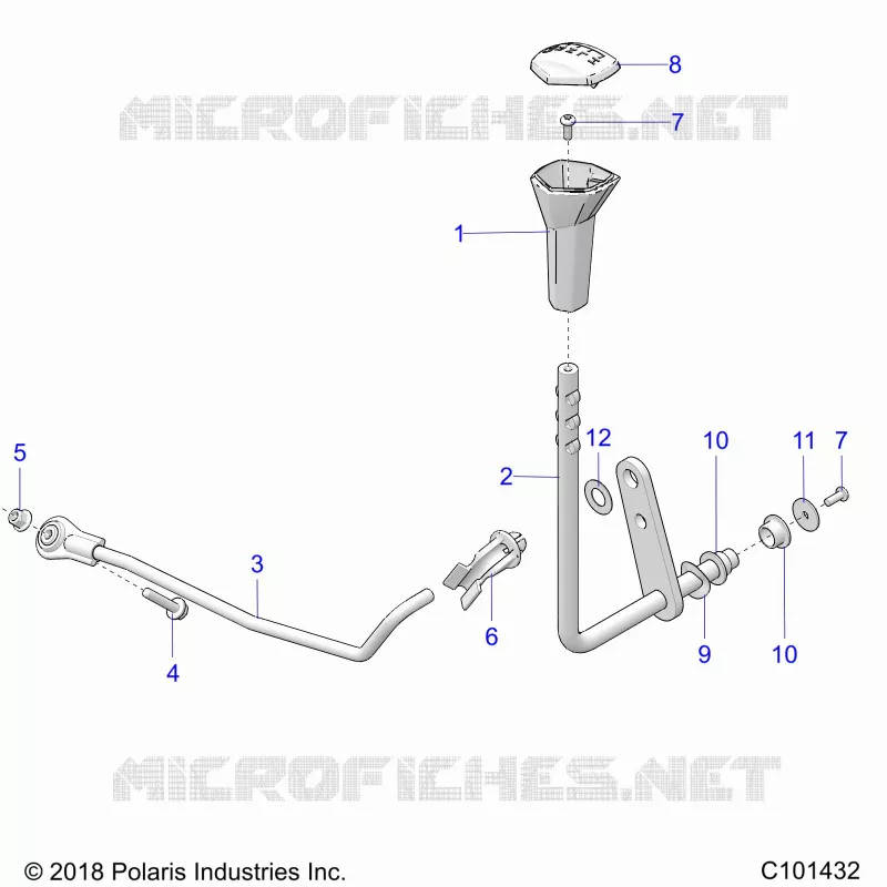 DRIVE TRAIN, GEAR SELECTOR