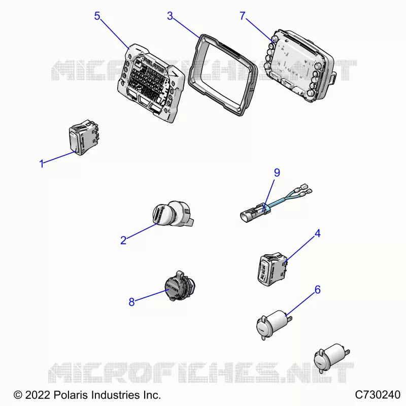 ELECTRICAL, DASH INSTRUMENTS