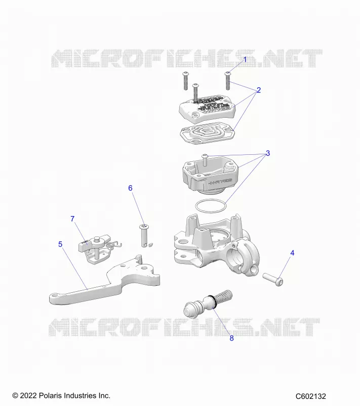 BRAKES, MASTER CYLINDER ASM.