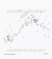 ENGINE, WATERPUMP AND RELATED
