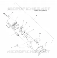 BRAKES, REAR CALIPER