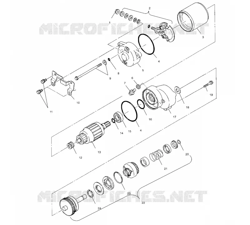 STARTING MOTOR