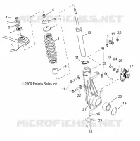 SUSPENSION, FRONT STRUT 