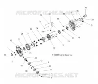DRIVE TRAIN, REAR DIFFERENTIAL INTERNALS