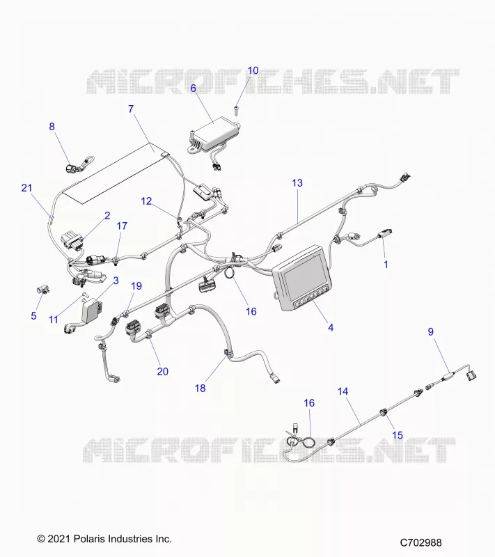 ELECTRICAL, RIDE COMMAND COMPONENTS