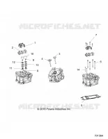 ENGINE, CYLINDER HEAD, CAMS AND VALVES