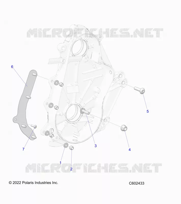 DRIVE TRAIN, CHAINCASE MOUNTING