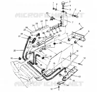 COOLING SYSTEM  500 EFI 0952774, EFI SKS 0952574,   EFI SKS PT 0952974, AND (4929052905B010)