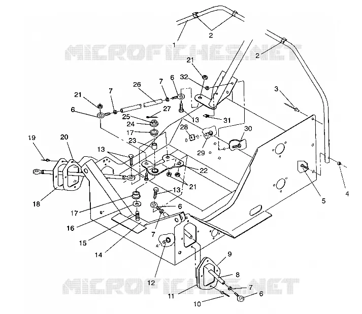 STEERING ASSEMBLY 440 / 0930760 AND 440 SKS / 0930560 (4922932293015A)