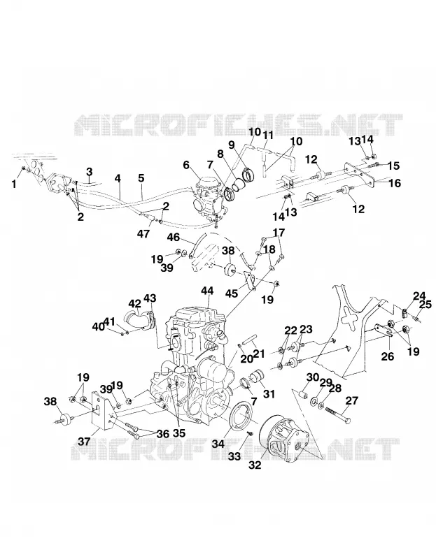 ENGINE MOUNTING