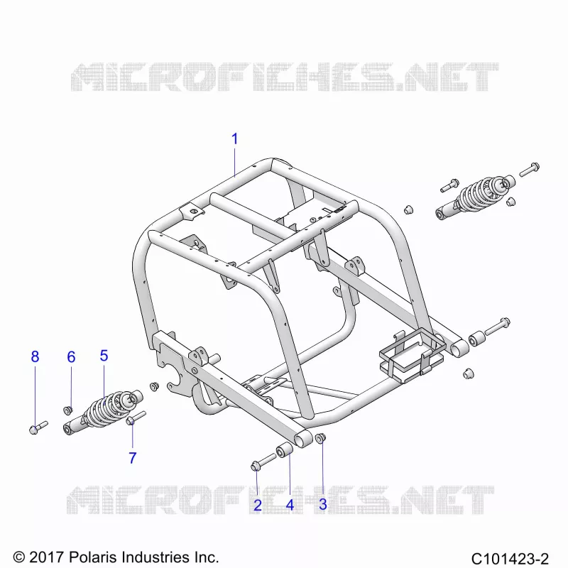 REAR SUSPENSION SWING ARM