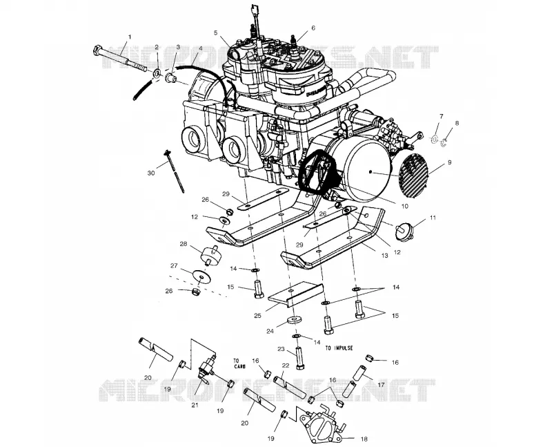 ENGINE MOUNTING