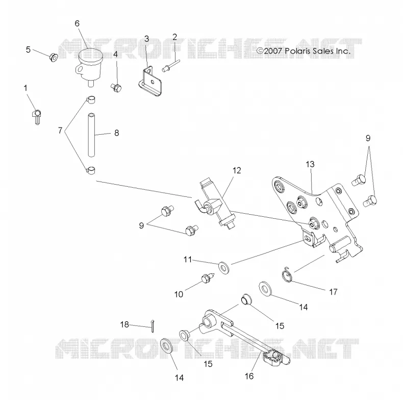 BRAKES, BRAKE PEDAL AND REAR MASTER CYLINDER