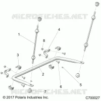 SUSPENSION, REAR STABILIZER BAR