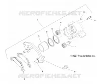 BRAKES, REAR CALIPER