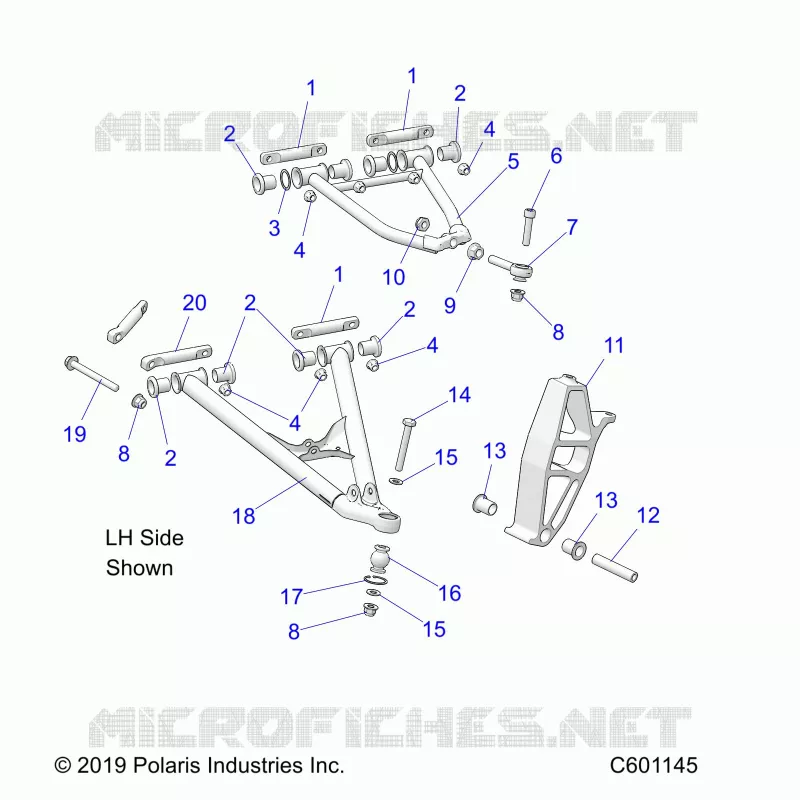 FRONT WISHBONES