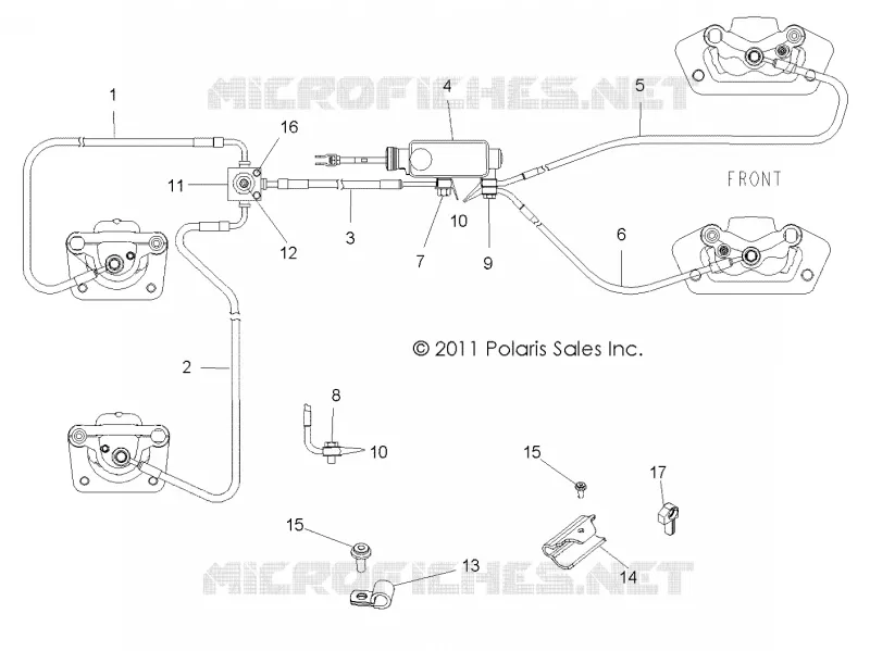 BRAKE LINES AND MASTER CYLINDER
