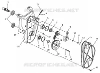 CHAINCASE ASSEMBLY XLT 0940767, XLT SP 0940667   XLT SKS 0940567 (4925022502017A)