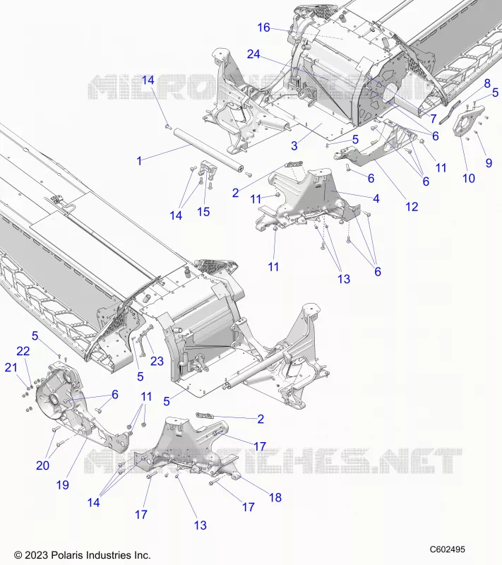 CHASSIS, BULKHEAD ASM.