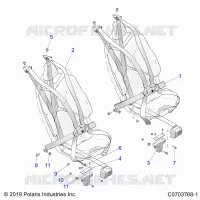 SEAT BELT MOUNTING