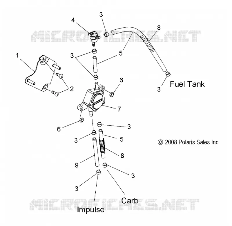 FUEL SYSTEM, FUEL PUMP AND LINES