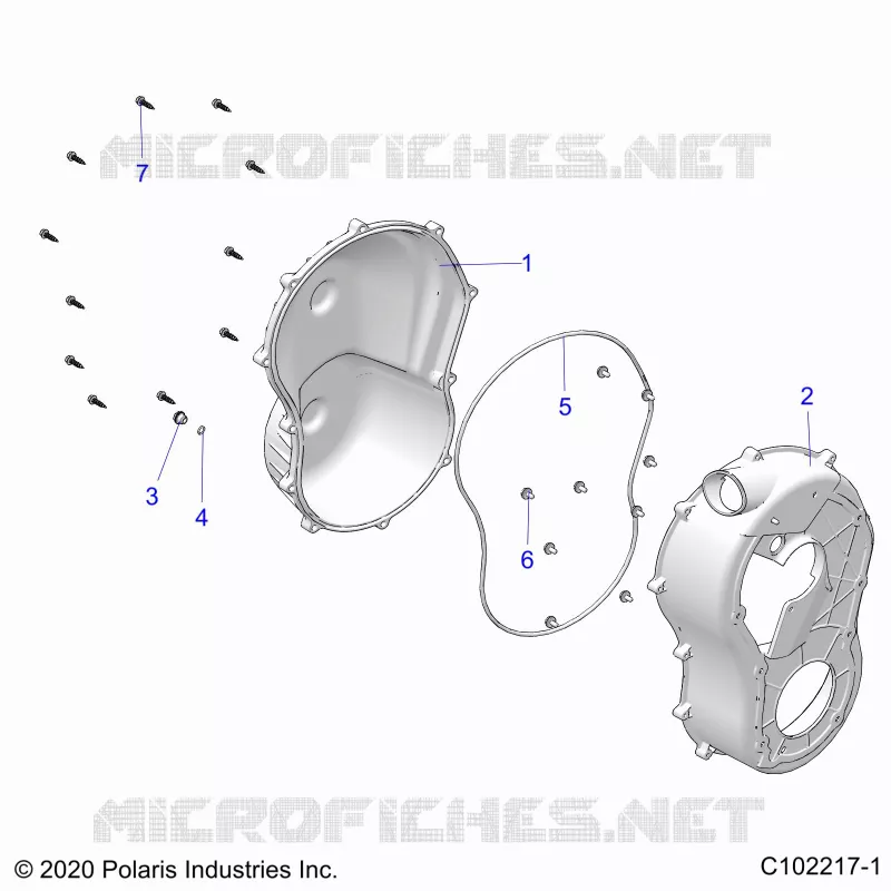 BODY, CLUTCH COVER AND BOOTS